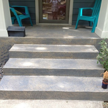 Steps- seamless stamped pattern