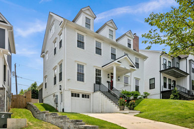 Transitional exterior home idea in DC Metro