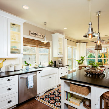 Senoia GA Farmhouse Kitchen