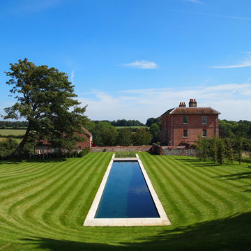NATURAL POOL WITH DRIGLIDE COVER