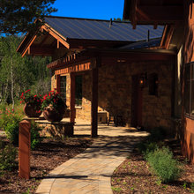 walkout basement / back porch