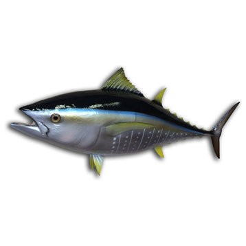 38" Yellowfin Tuna Half Mount Fish Replica