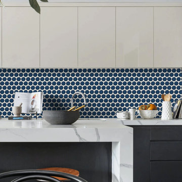 Penny Kitchen Backsplash