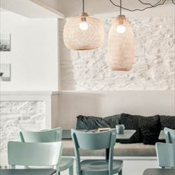 Roost Chedi Bamboo Pendants - SKU: L206 - Pendant Lighting