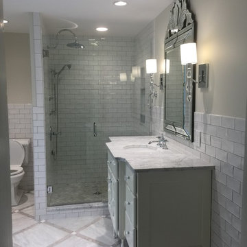Master bath in circa late 1800s home