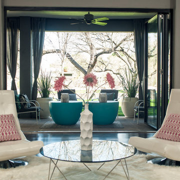 Southwest Contemporary Indoor Outdoor Living