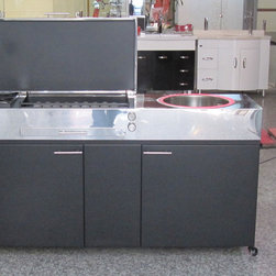 Barbecue Steel with sink - Outdoor Grills