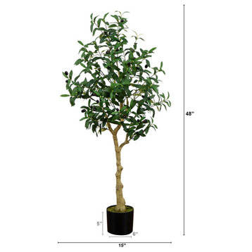 4ft. Artificial Olive Tree