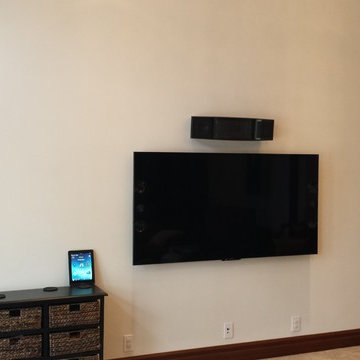 San Diego surround sound with Martin Logan, RTI and Sony XBR