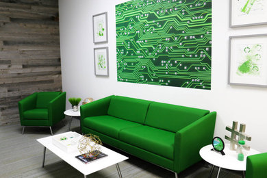 Example of a minimalist home design design in Toronto