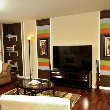 Global Inspired Living Room