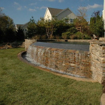 Luxury Pool With Waterfall