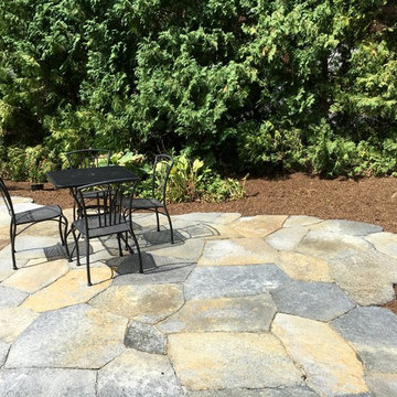 Goshen stone patio and walkway