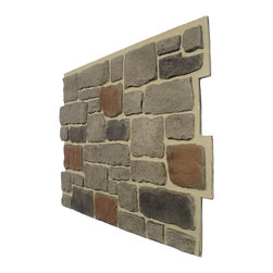 Colonial Cobblestone Panel (Shadow Gray) - Products