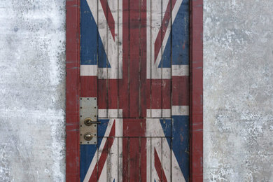 Межкомнатная дверь  "British flag Х"