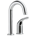 Delta - Delta 134/100/300/400 Series Single Handle Bar/Prep Faucet, Chrome, 1903-DST - Delta faucets with DIAMOND Seal Technology perform like new for life with a patented design which reduces leak points, is less hassle to install and lasts twice as long as the industry standard*. You can install with confidence, knowing that Delta faucets are backed by our Lifetime Limited Warranty.  *Industry standard is based on ASME A112.18.1 of 500,000 cycles.