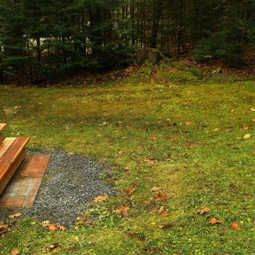 Big Hawk Garden - Dry river bed design - Before and after