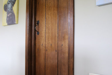 Oak plank doors
