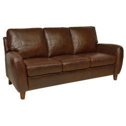 Transitional Sofas by LUKE LEATHER FURNITURE