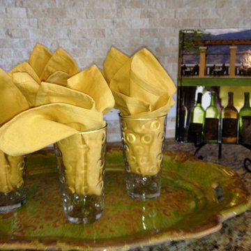 Interior Design - Canyon Lakes (Green, Orange, Gold)