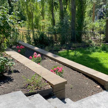 The Avenues Redesign and Retaining Wall Install