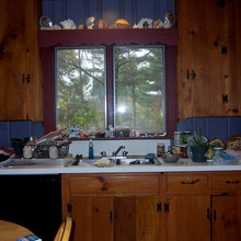 Vermont Kitchen Renovation "BEFORE" photos with "AFTER" pictures.
