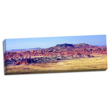 Fine Art Photograph, Painted Desert View, Hand-Stretched Canvas