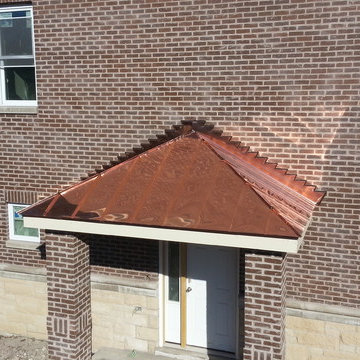 Copper Bay Windows & Copper Soffit Fascia - Chicago, IL