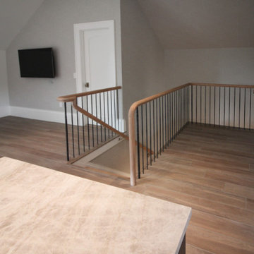 Project #81 | Modern Staircase with Integrated Seating
