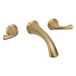 Delta Addison&trade; Two Handle Wall-Mount Lavatory Faucet - Bathroom Sink Faucets