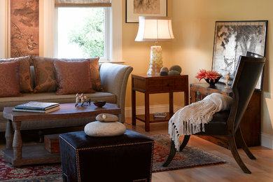 Inspiration for an eclectic living room remodel in San Francisco