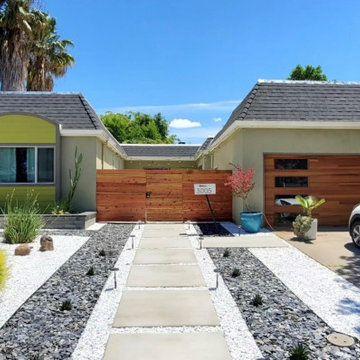 Mid-Century Sacramento Front & Backyard