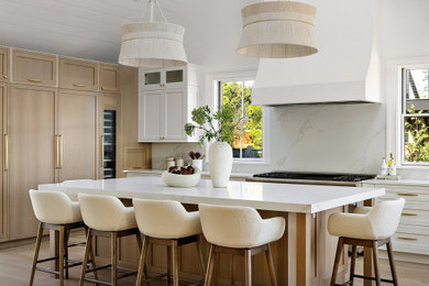Inspiration for a transitional kitchen remodel in Boston