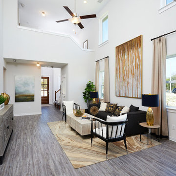 San Antonio, Texas | The Parklands - Journey Meridian Living Room