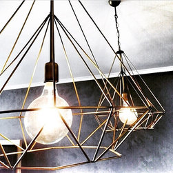 B&uuml;y&uuml;k Diamond Sarkıt - Pendant Lighting