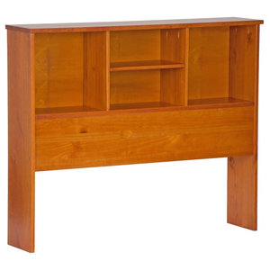 solid wood king size headboard with storage on 100 Solid Wood Kansas Twin Bookcase Headboard Transitional Headboards By Palace Imports Houzz