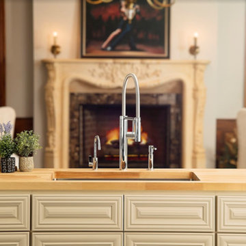 Pescara Stainless Steel Sinks and Faucets