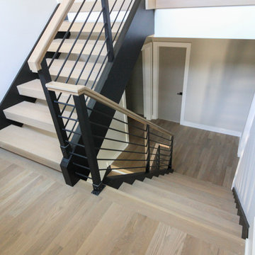 Project #52 | Minimalist Open Riser Stairway