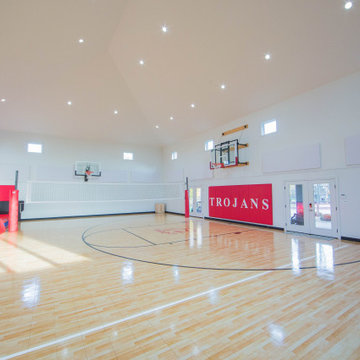 Carriage House with Indoor Sports Court