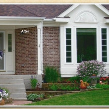 EXTERIOR BRICK PAINTED