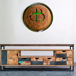 Recycled teak wood furniture, Singapore - Sideboards