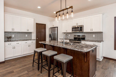 Inspiration for a modern kitchen remodel in Other