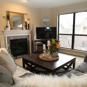 Open concept Living room