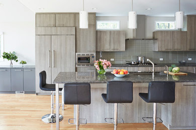 Trendy kitchen photo in Chicago
