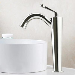 Act Designed Brass High Version Mixer Water Bathroom Sink Faucets T0299CH - Bathroom Sink Faucets