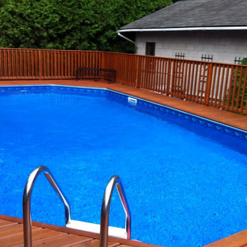 On ground pool renovation