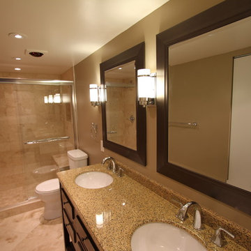 Travertine Bathroom