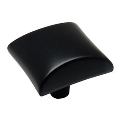 Cosmas - Cosmas 6262FB Flat Black Cabinet Knob - Cabinet And Drawer Knobs