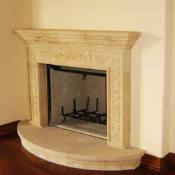 Indoor Cantera Fireplace - Indoor Fireplaces