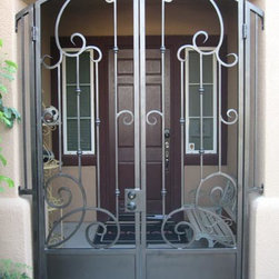 Courtyard & Pedestrain Gates - Home Fencing And Gates